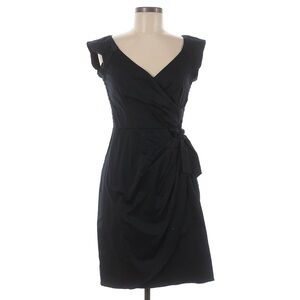 Nanette Lepore Black Wrap Dress Size 2